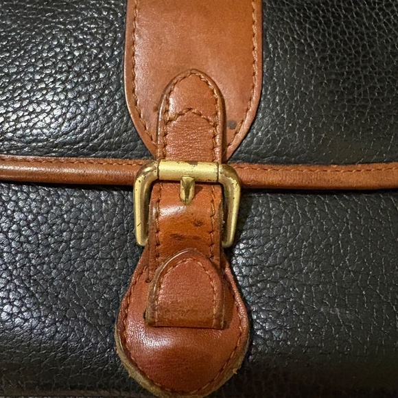 Vintage Liz Claiborne leather shoulder cross body bag - Picture 4 of 8